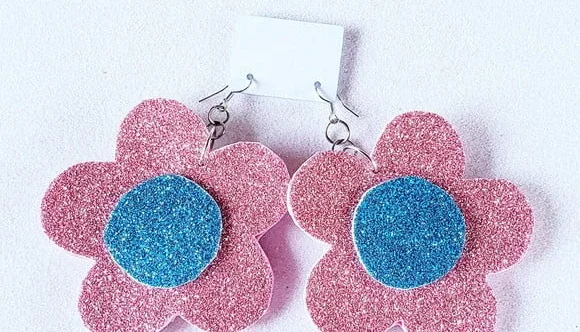 Brinco Flor Folia Eva