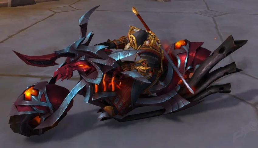 Montaria WoW Tempo limitado - Motobrasa Forjada em Ódio