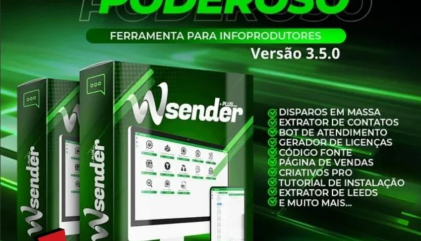 WaSender + Gerador de Licenças V. 3.5 | Original e Completo