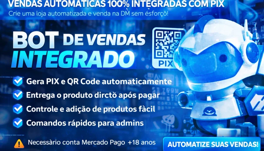 Bot Vendas Automático [Source] - Entrega Automática