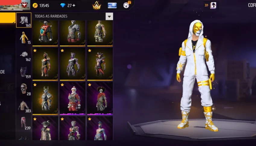 Top criminal dourado, coelhao do Black, numa preto e branco