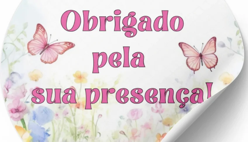 50 Adesivos Jardim Encantado com Borboletas