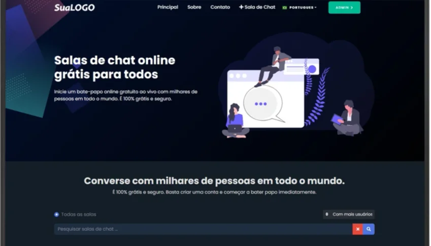 Script Sala de Bate-Papo em PHP – 100% Administrável