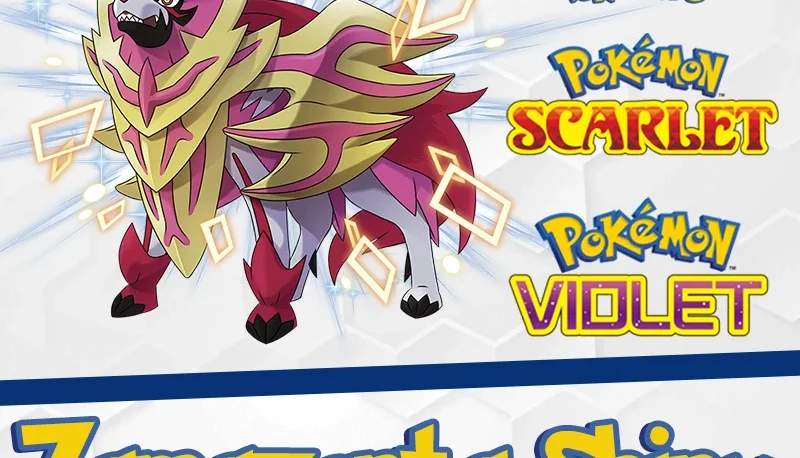 Zamazenta Shiny 6IVs - Pokémon Scarlet e Violet