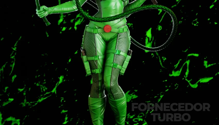 Madame Hydra 3D - Arquivo .Stl Para Impressão 3D