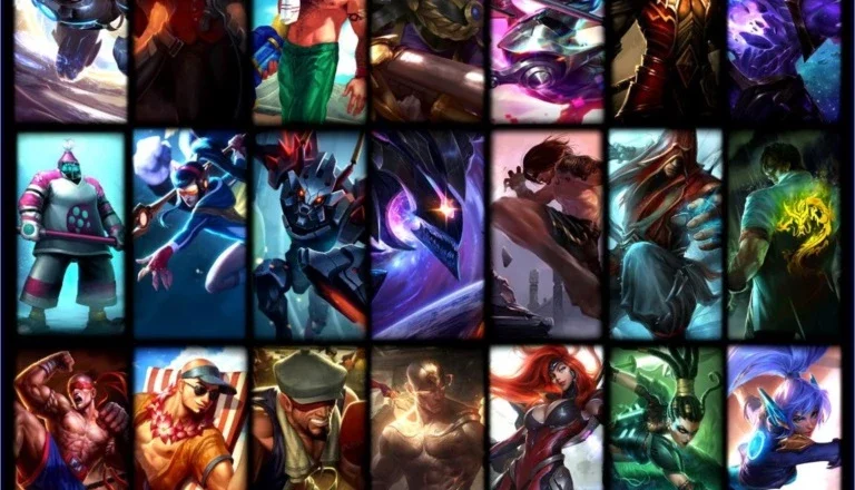 Vendo conta no lol 64 skins .