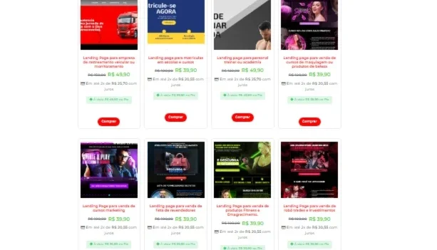 Script Loja Virtual Pronta Com 20 Produtos Digital Incluido