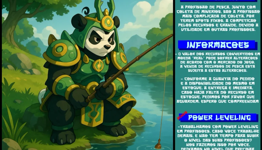Recursos de Pescador LVL 51-100