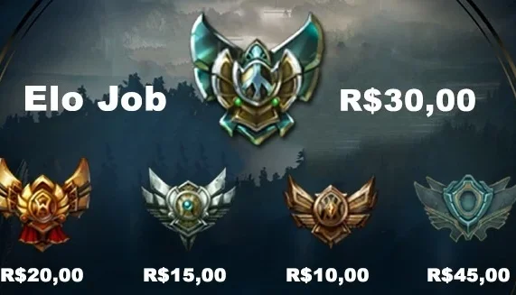 FAÇO ELOJOB!! BRONZE R$5,00 PRATA R$8,00