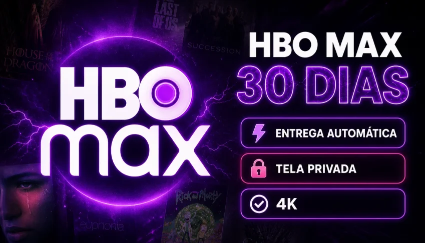 Hbo Max 30 Dias Tela Privada | ⚡ Entrega Automática