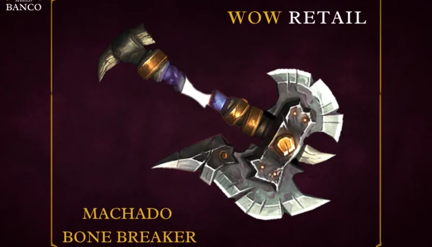 World of Warcraft - Skin de Arma Machado (Transmog)