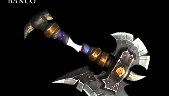 World of Warcraft - Skin de Arma Machado (Transmog)