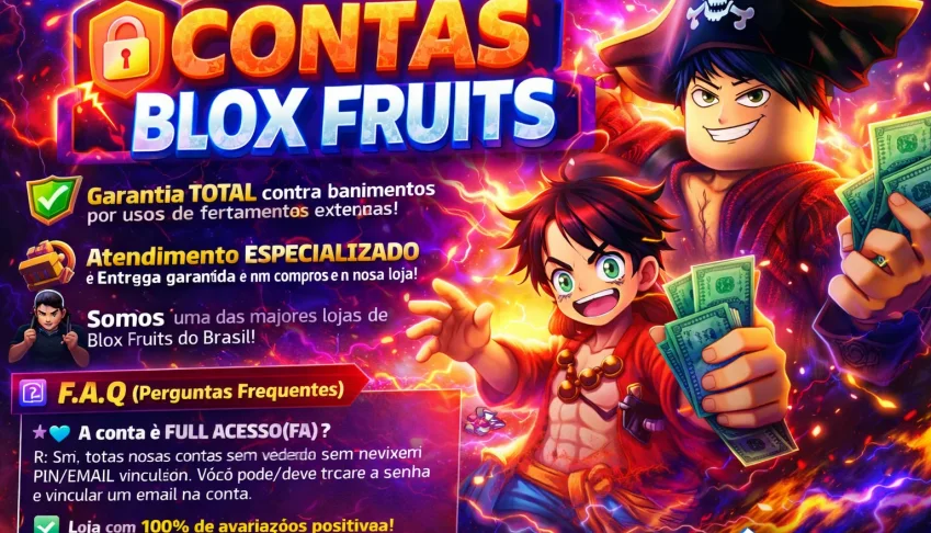 Fruits 🥇 Contas Bloxfruits Random (Entrega Automática)
