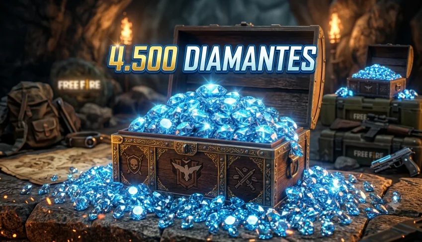 4.500 Diamante FF preço barato