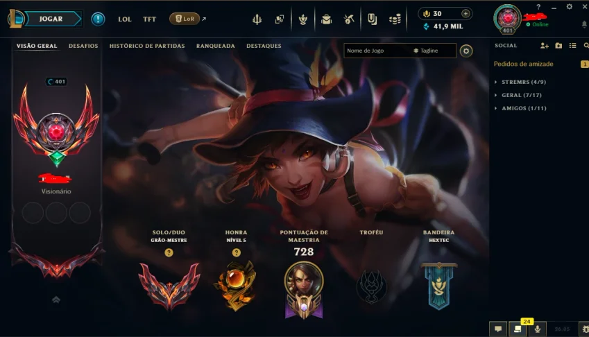 Conta Lol E Valorant Full Acesso Com Troca De Email