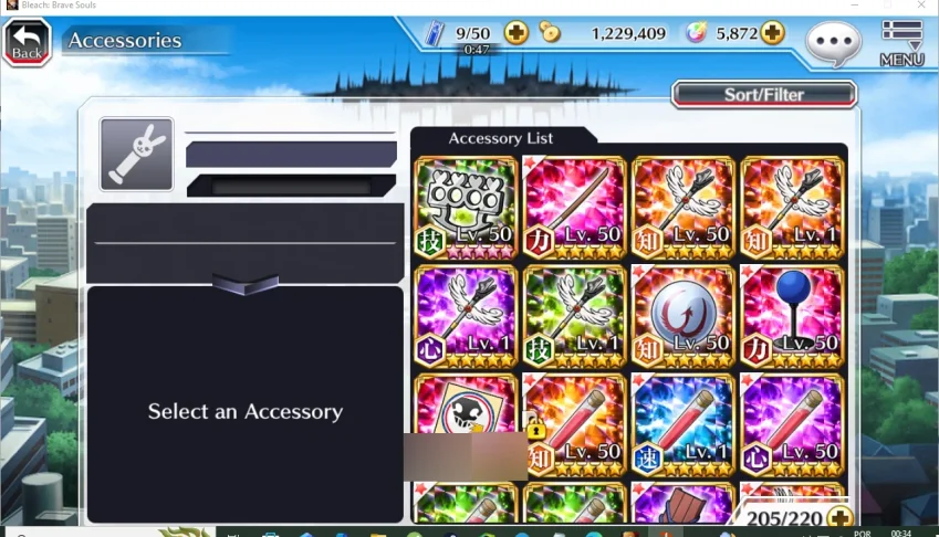 Rank 64 !!! 5.000 orbs guardadas, 84 personagens nível 5 !!!