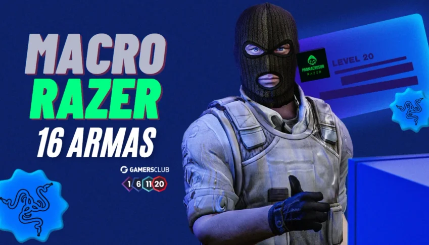 Macro Razer CS2 PRO – 16 Armas | Gamers Club | Synapse 3