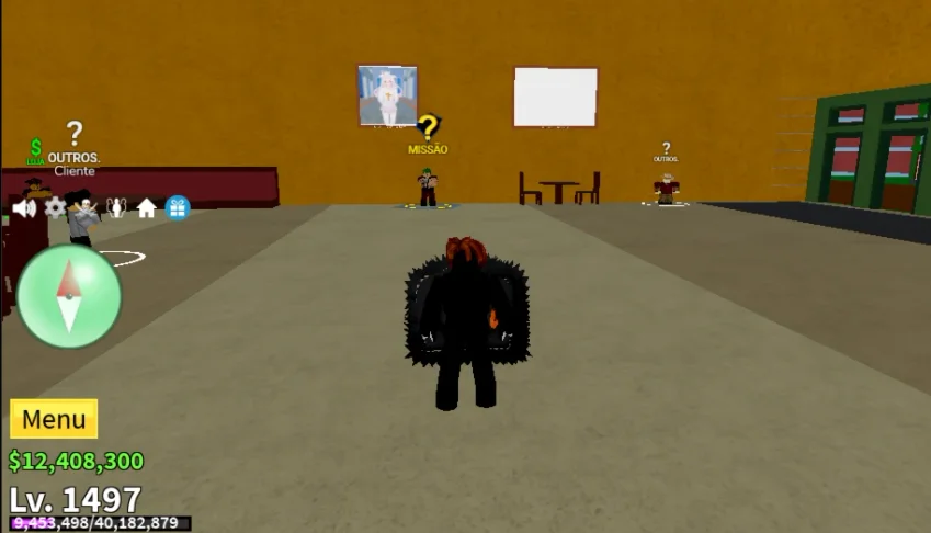 Conta no Roblox Blox Fruits PC LEV 1497
