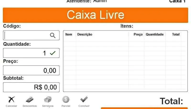 Sistema de venda e gestão hortifruti