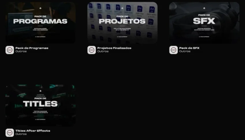 Pack Supremo: +1Tb De Recursos Pro (Premiere, After Effects,