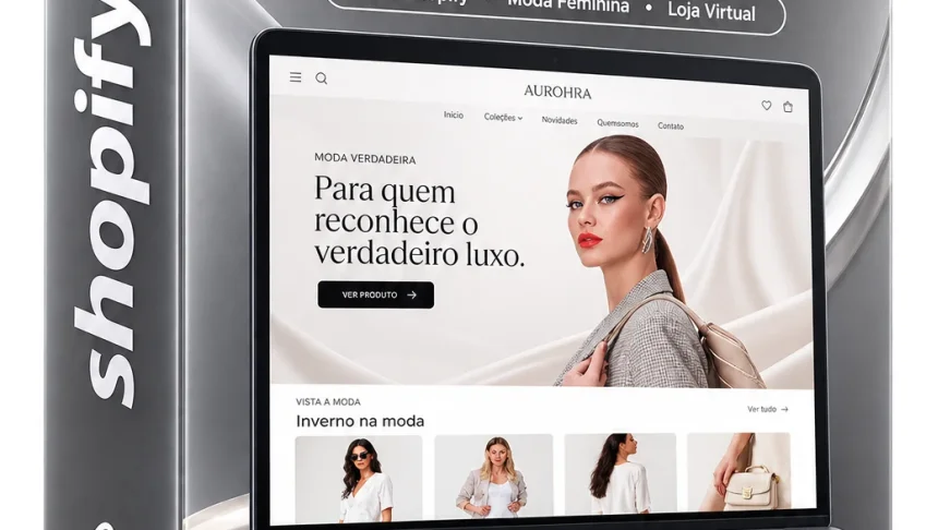 Tema Shopify Aurohra Origin + Chave de Ativação