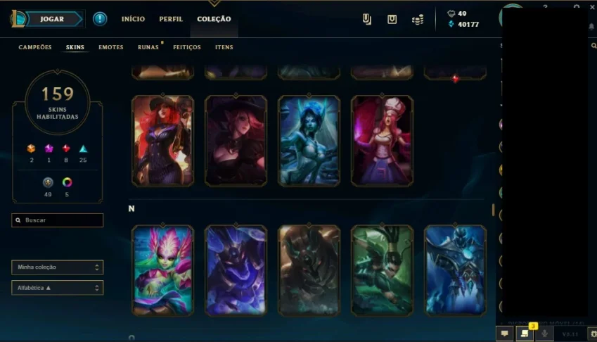 Conta League Of Legends