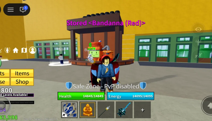 • Conta Blox Fruits Lvl Máximo | Raça V4 Shark | Cdk + Godhu