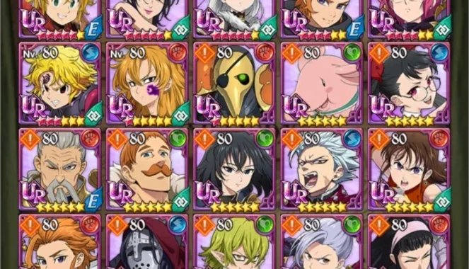 Sell my account nanatsu no taizai mobile global