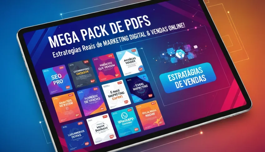 MEGA PACK DE PDFs: Estratégias de Marketing Digital & Vendas
