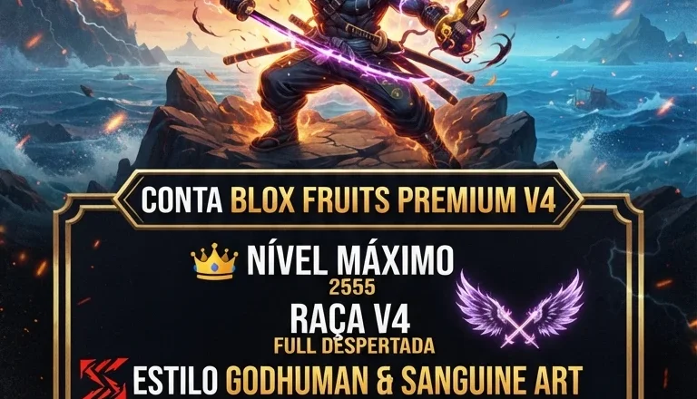 Conta de blox fruit
