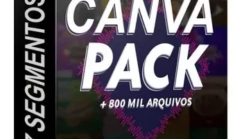 Pack de Artes Canva Para Redes Sociais Completo 77 Segmentos