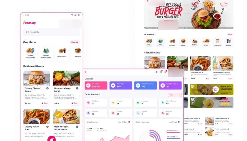 king Food Delivery
