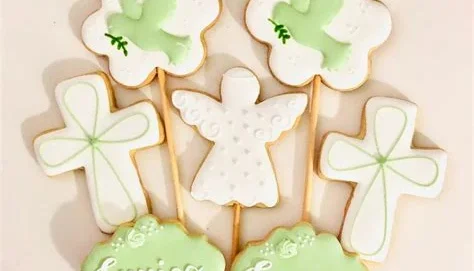 Biscoito Decorado para Batizado — 20 Unidades
