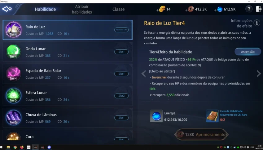 Level 55 ## 54,223 de POWER ## SERVER SA-44 ## TAOÍSTA