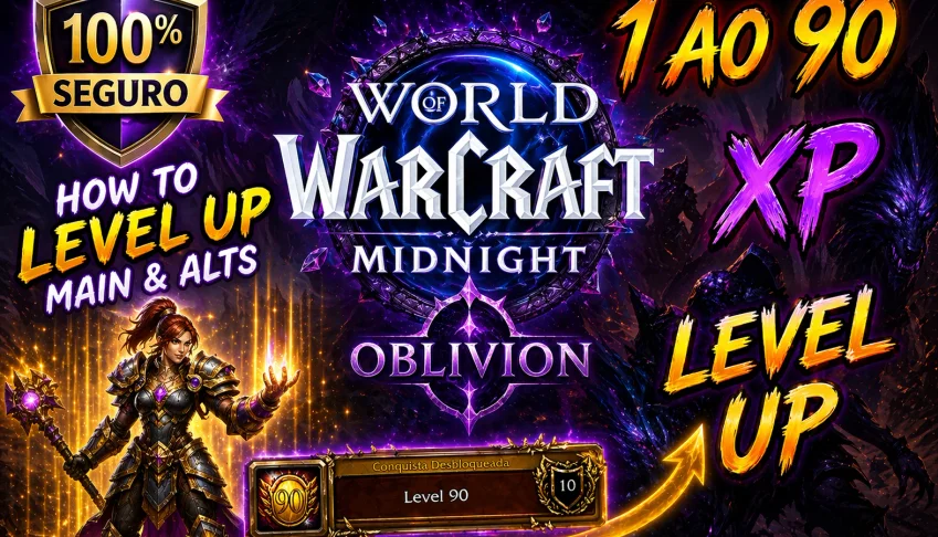 WoW Level Up Midnight [1-90]