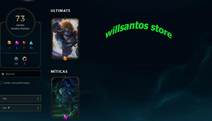 Conta League of legends Top