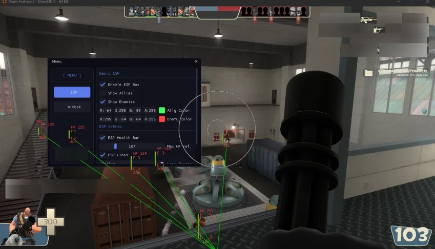 Team Fortress 2 hack/cheat 2026 external 1 click