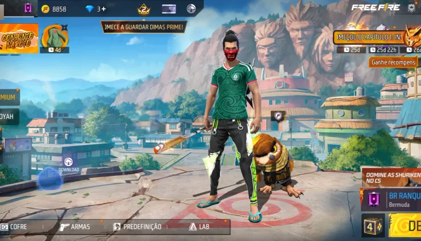 Conta de free fire perfeita para AP