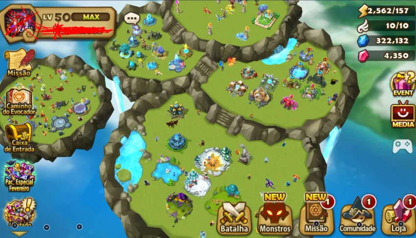 Conta Summoners War