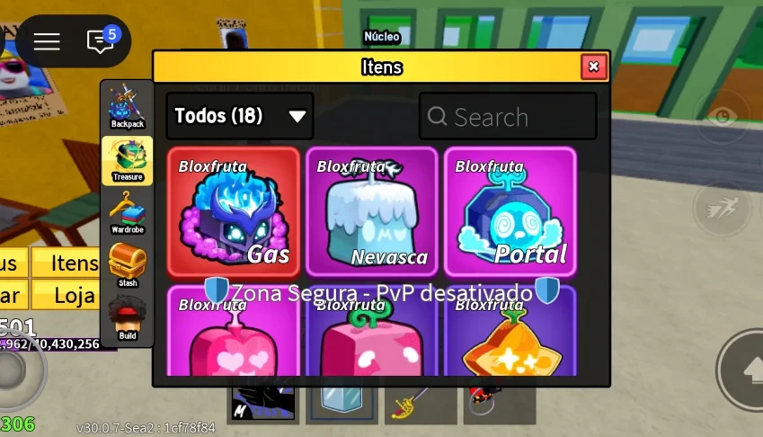🔥 Conta Blox Fruits Lvl 1500 | Pronta Pro Segundo/Terceiro