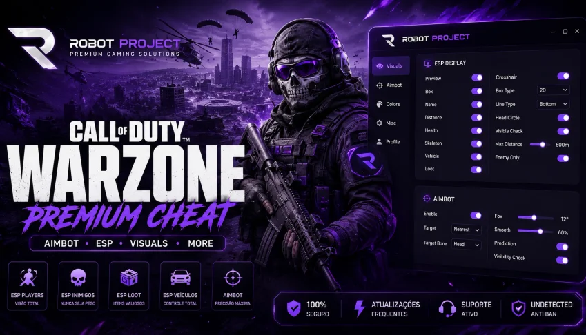 Hack COD BO7 O Melhor Cheat Menu Tem Tudo! Permanente