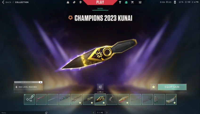 Conta valorant com diversas Skins Raras