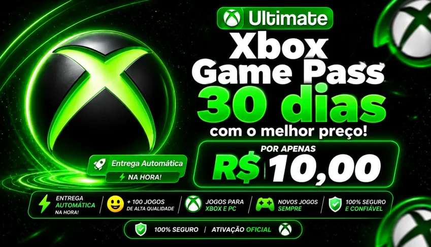 Xbox Game pass 30 dias