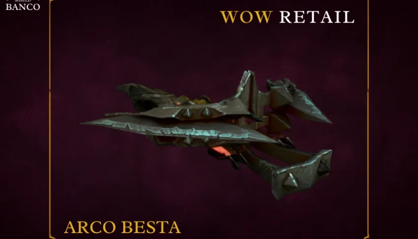 World of Warcraft - Skin de Arma Arco Besta (Transmog)