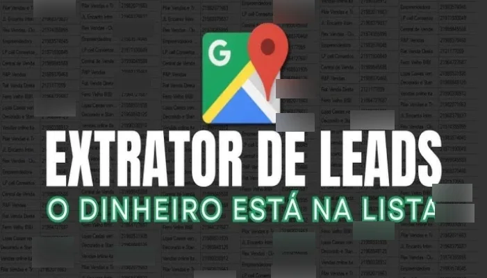 Extrair contatos de sites do Google Maps