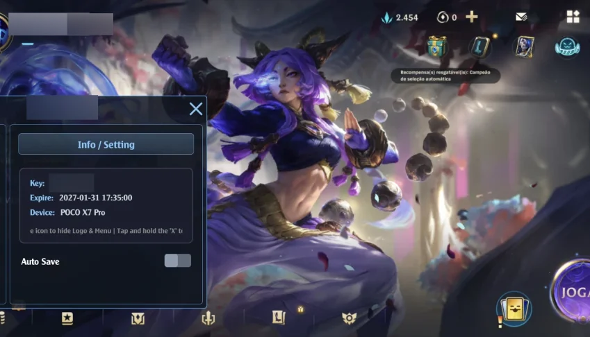 Hacker wild Rift