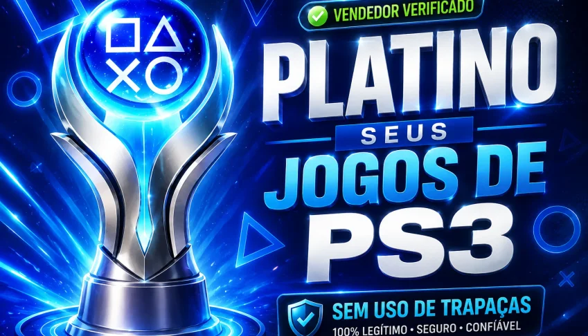 🏆 PLATINA PARA SEUS JOGOS DE PS3 | 100% LEGÍTIMO