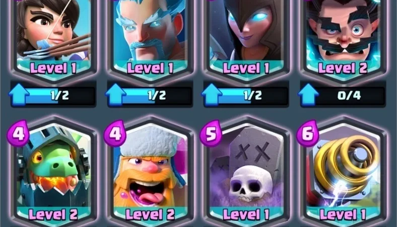 CONTA CLASH ROYALE NV11, ARENA 10, MUITAS LENDÁRIAS!!
