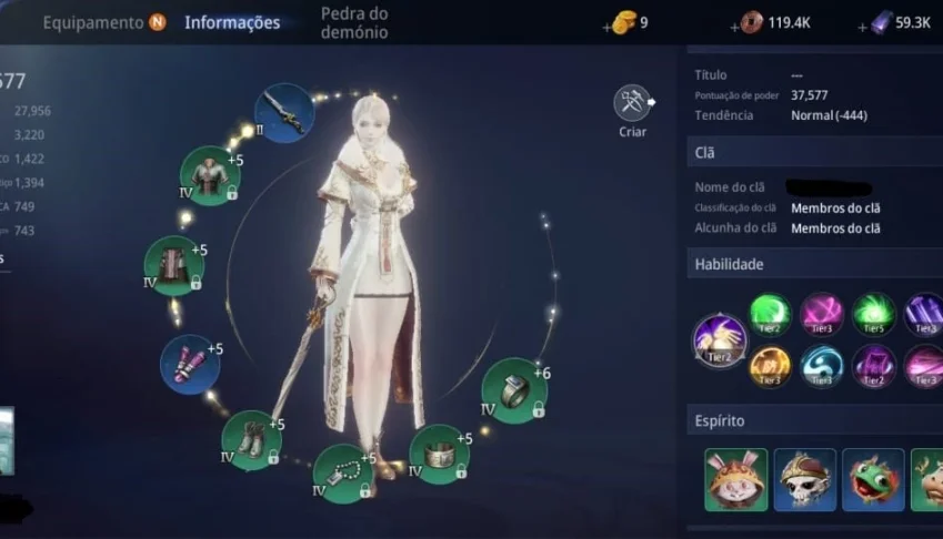 MIr4 Conta lvl 45 portal 6 open para Minerar Snake Valley