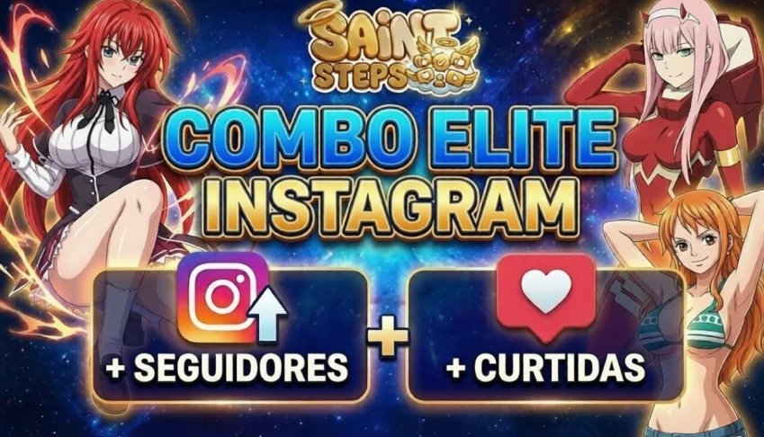Instagram - 1000 Seguidores + 1000 Curtidas Por 15,90